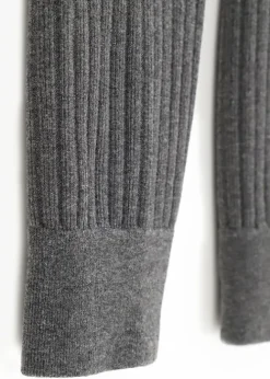 Hot Oroblu Soft Rib Pants Grey Melange