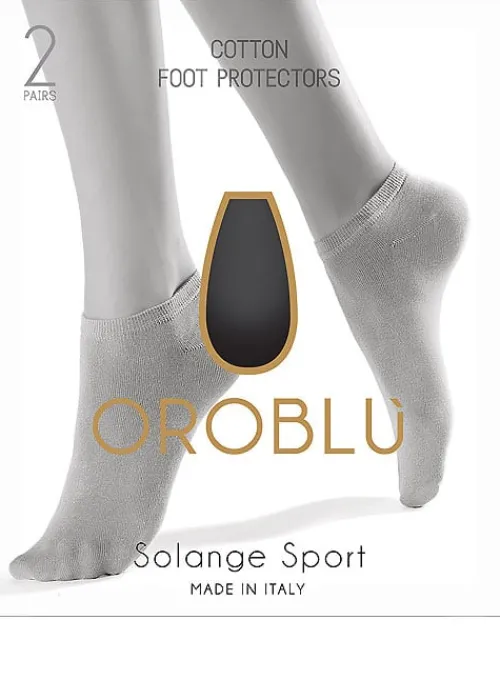 Fashion Oroblu Solange Sport Foot Protector 2 Pair Pack