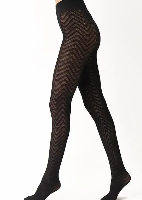 Best Sale Oroblu Texture Chevron Tights
