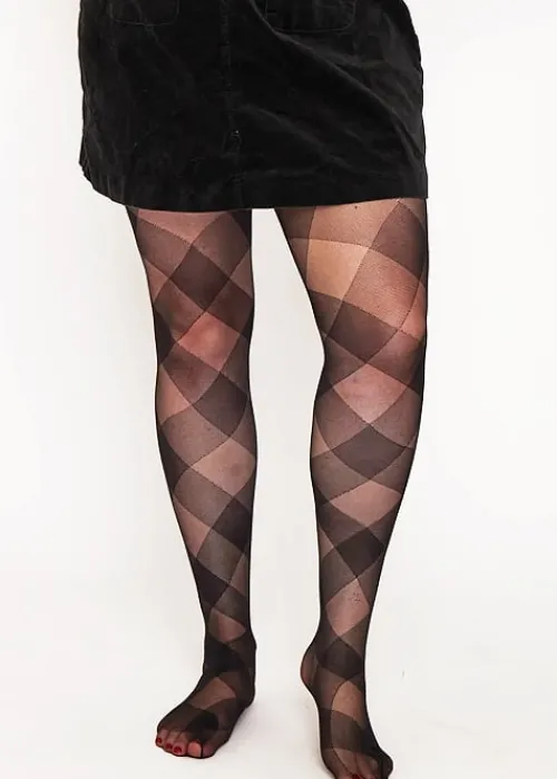 Flash Sale Pamela Mann Diamond Curvy Super Stretch Tights Black