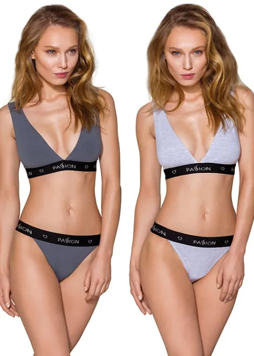 Outlet Passion Sports Edition Wide Strap Bra And Bikini Brief Set