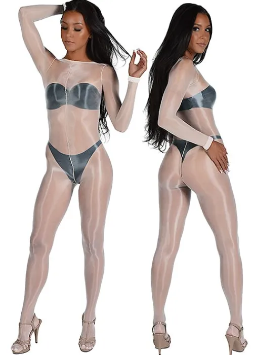 Best Pearl and Poseidon Asteria Ultra Sheer Full Bodystocking