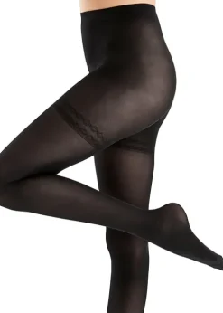 Best Pretty Polly In Shape Opaque Bodyshaping Tights Black