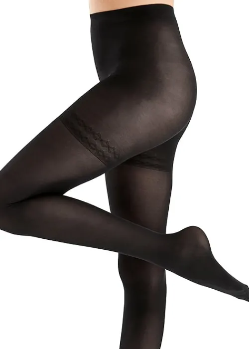 Best Pretty Polly In Shape Opaque Bodyshaping Tights Black