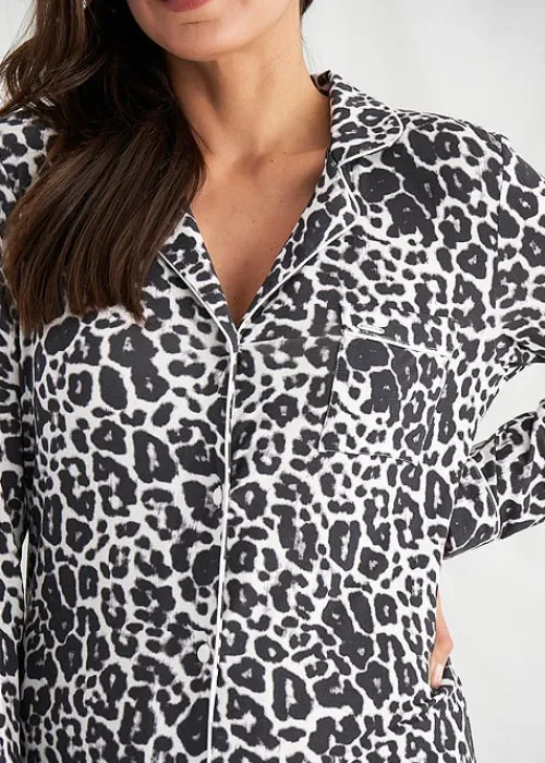 Flash Sale Pretty You London Bamboo Nightshirt Luxe Leopard