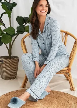 Cheap Pretty You London Coco Slippers Duck Egg