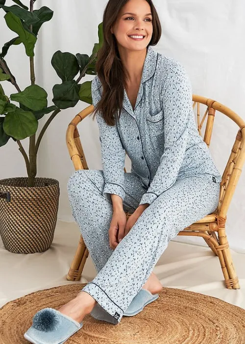 Cheap Pretty You London Coco Slippers Duck Egg