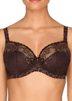 Online PrimaDonna Luxury Golden Dreams Underwired Padded Bra Wenge