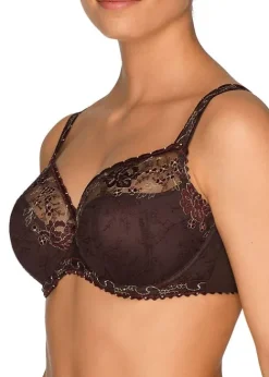 Online PrimaDonna Luxury Golden Dreams Underwired Padded Bra Wenge