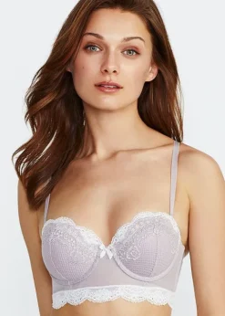 Cheap Promise Luxury Aida Push Up Balconette Bra Aida Iris