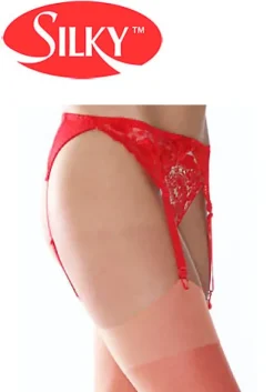 Best Silky Lace Suspender Belt