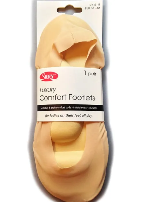 Flash Sale Silky Luxury Comfort Footlet Natural