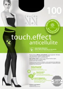 Cheap Sisi Touch Effect Anticellulite 100 Footless Tights Black