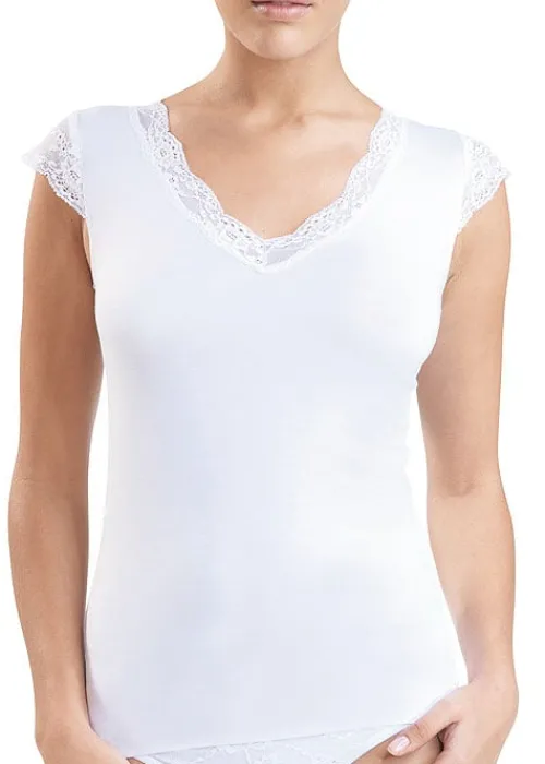 Sale Blackspade Spade Comfort Classic Lace V Neck Shirt