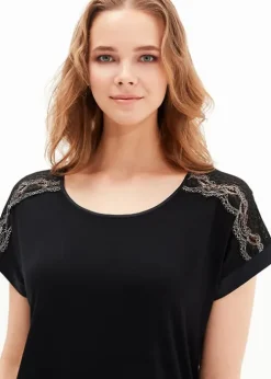 Cheap Blackspade Spade Pearl Pyjama Set Black