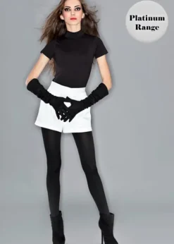 Cheap Tiffany Quinn Platinum Range 100 Denier Opaque Tights Black