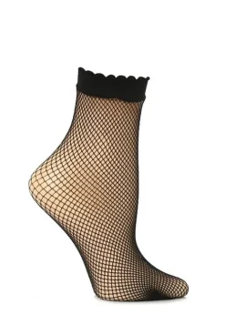 Discount Trasparenze Idra Fishnet Ankle Highs