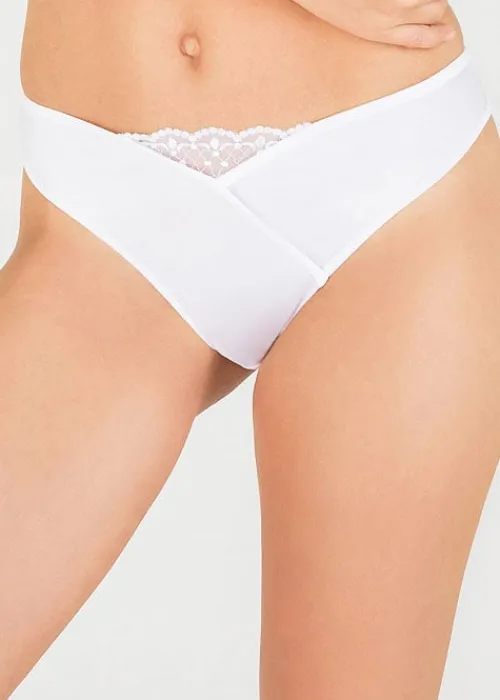 Best Sale Wonderbra Modern Chic Brazilian Brief White